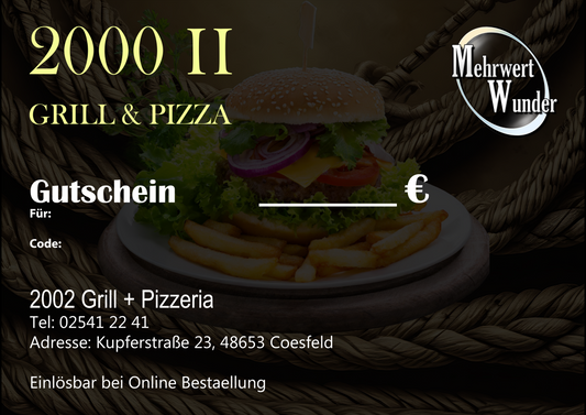 Grill 2000II - Grill & Pizzeria Coesfeld