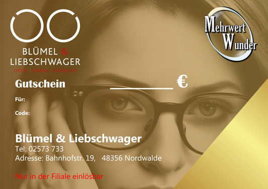 Optik Blümel und Liebschwager