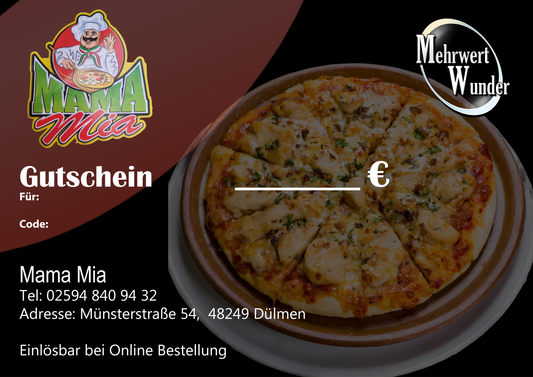 Mama Mia Dülmen - Pizza & more