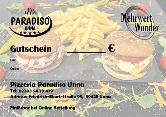 Paradiso PIZZA - Unna Dortmund